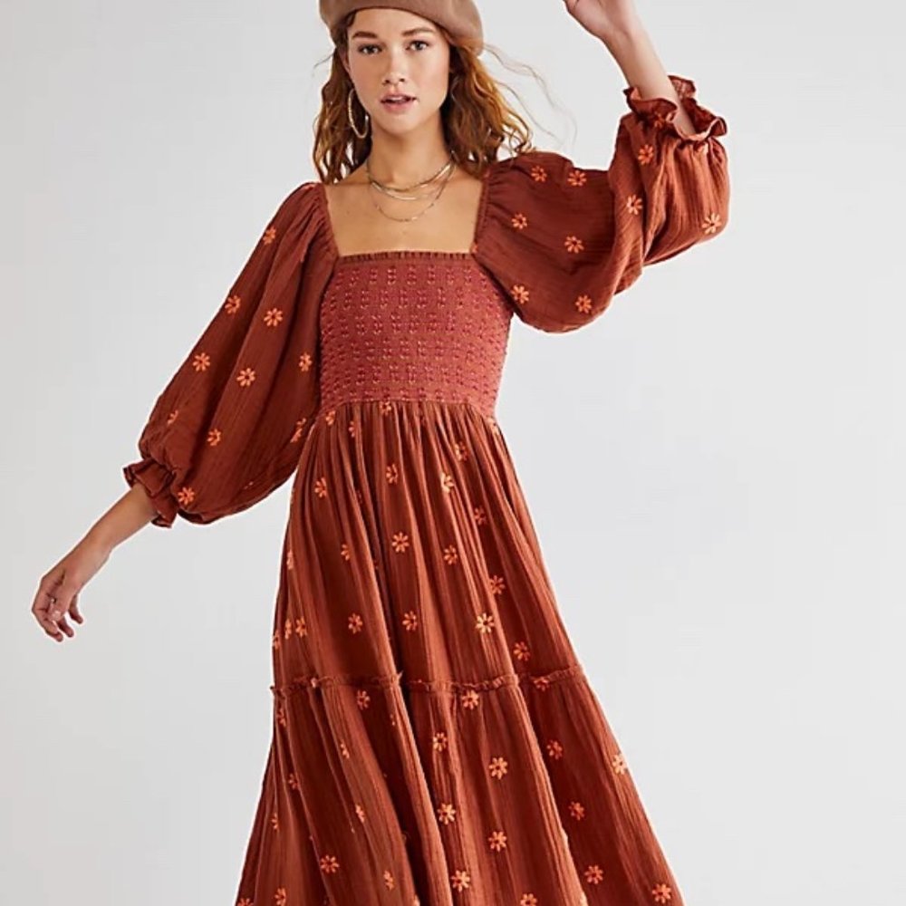 Free People Dahlia Maxi Dress